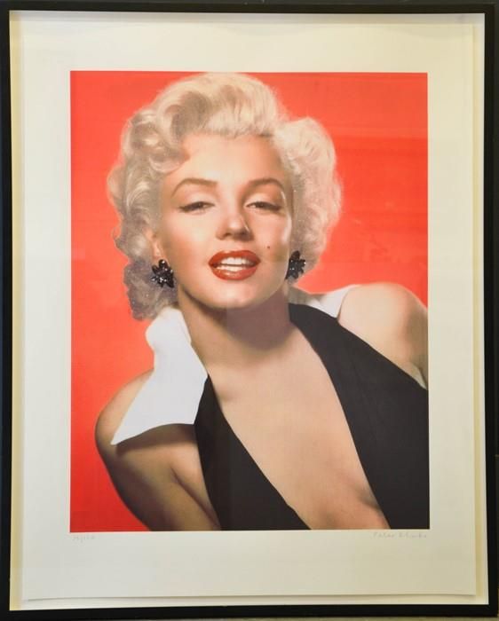 Null Peter Blake (1932): Marylyn Monroe, limited edition print 35/150, signed in&hellip;