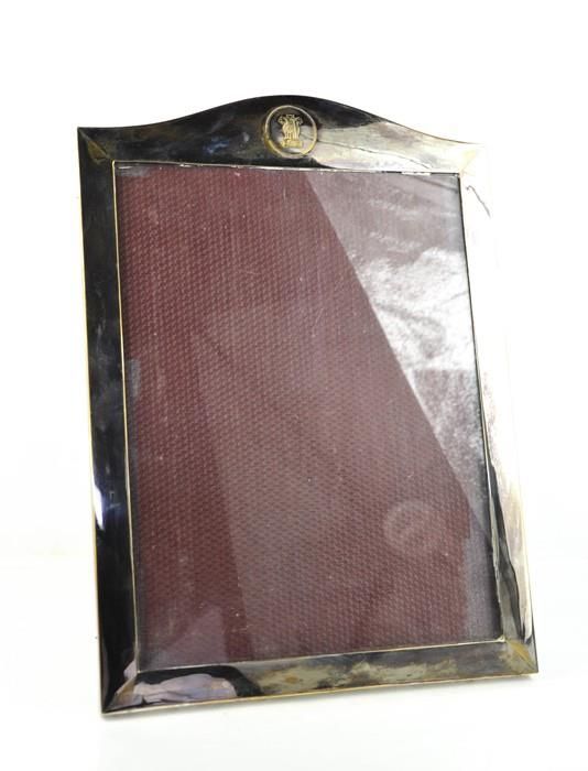 Null A P.Orr & Sons silver plated table photograph frame, 46 by 33cm.