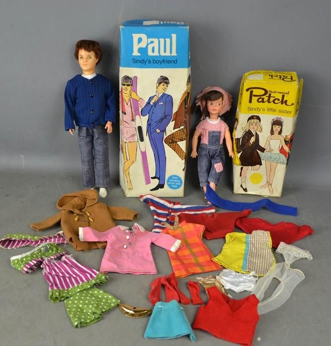 Null A vintage Patch and Paul, with original boxes and a group of clothing with &hellip;