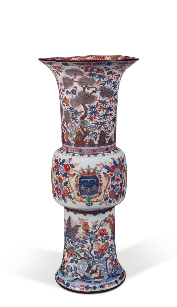 Null SAMSON - XIXe siècle

Important vase de forme "gu" en porcelaine décorée en&hellip;