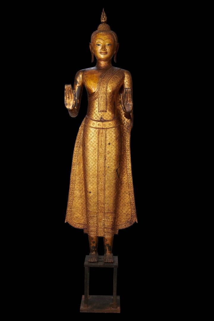 Null THAILANDE, Ratanakosin - Fin XIXe siècle

Importante statue de bouddha debo&hellip;