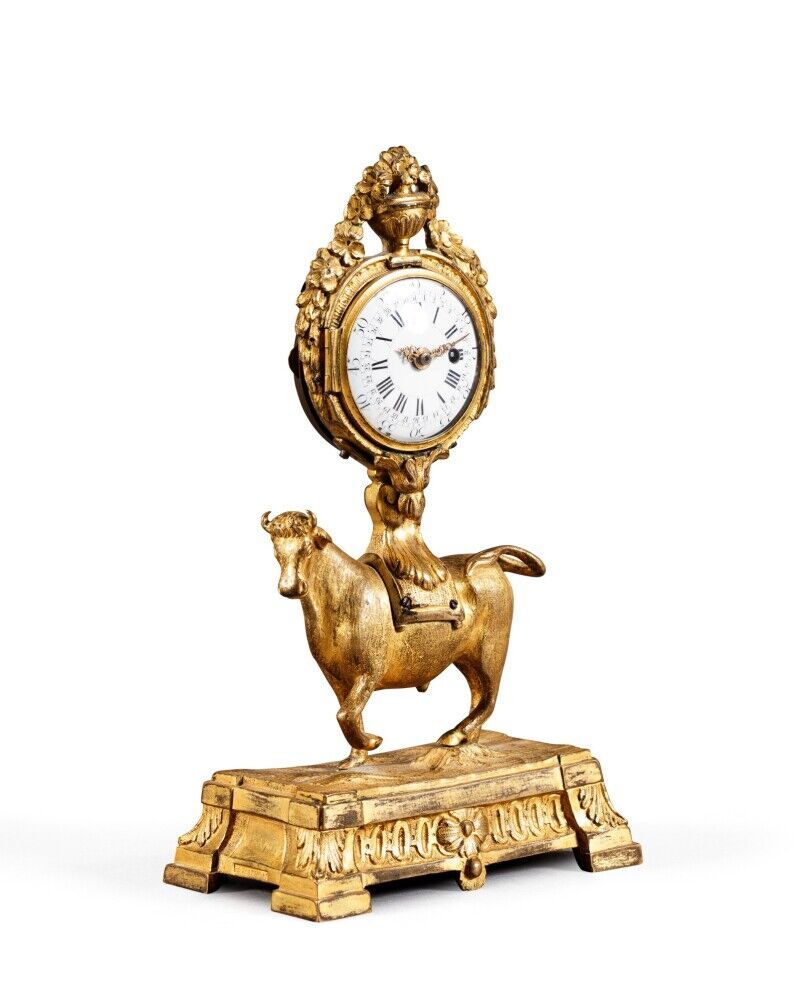 Null Un portaorologio in bronzo dorato ispirato a un modello del Giambologna

Ta&hellip;