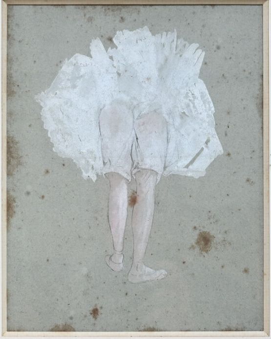 Null Charles Félix GIR (1883-1941) "Tutu" Pastel sur papier. 

28 x 21,7 cm à vu&hellip;