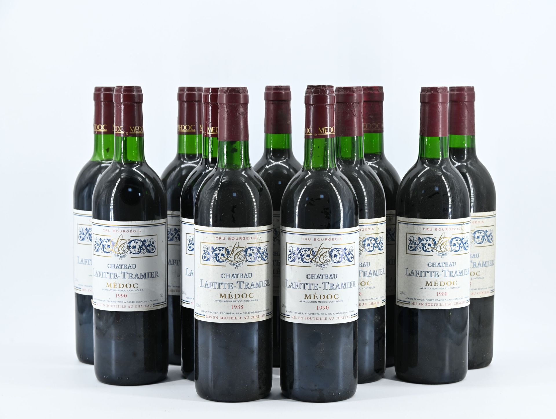 Null 11 bts Château Lafitte-Tramier Médoc Cru Bourgeois including :
6 bts from 1&hellip;