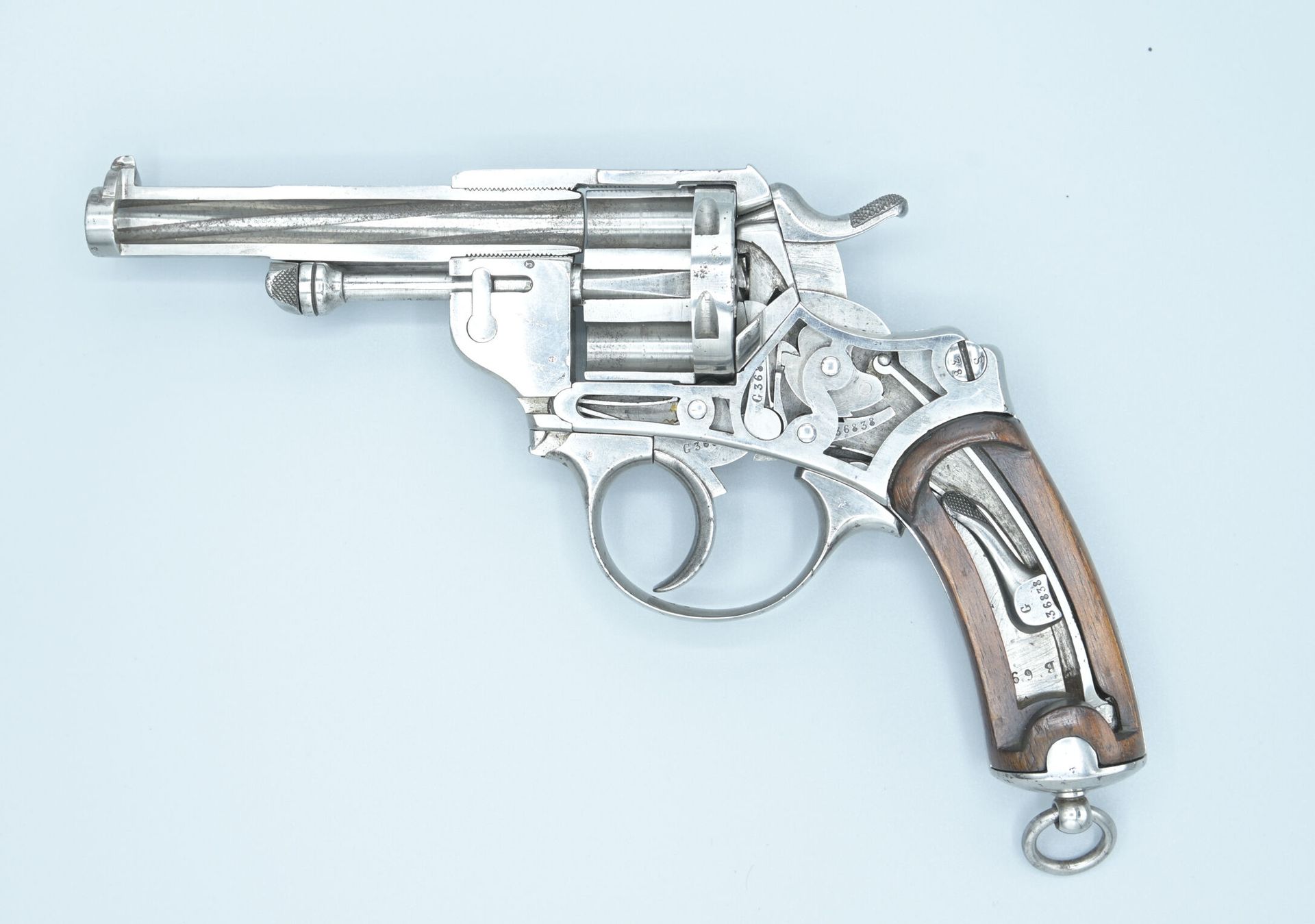 Null 罕见的1873年杯装左轮手枪，编号636838。完美的机械状态和非凡的保存条件。