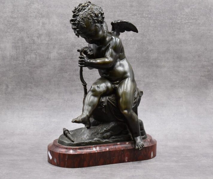Charles Gabriel SAUVAGE dit LEMIRE (1741-1827, Bronze. Charles Gabriel SAUVAGE d&hellip;