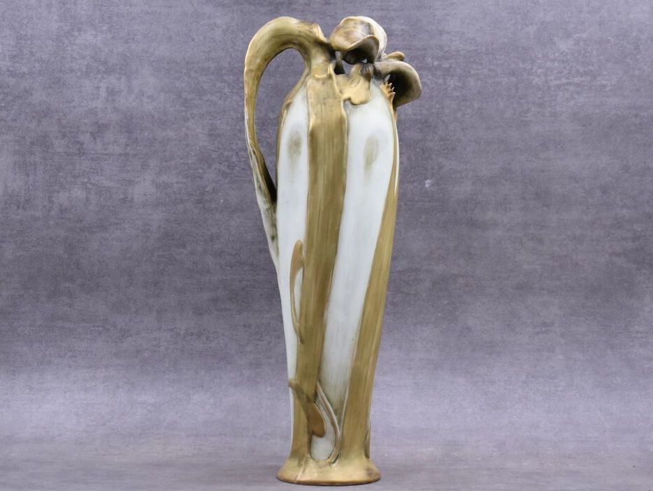 TURN TEPLITZ Turn TEPLITZ. Amphora vase truncated in ceramic with decoration in &hellip;