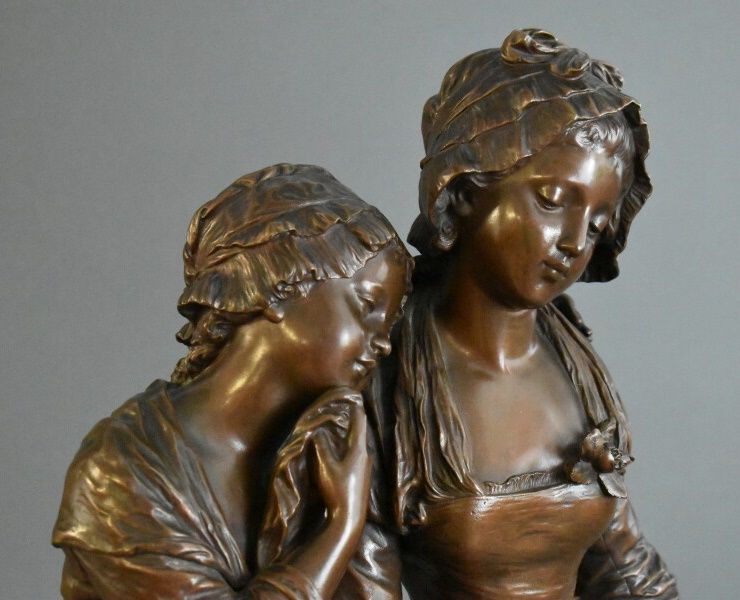 Hippolyte François MOREAU (1832-1927), Bronze. Hippolyte François MOREAU (1832-1&hellip;