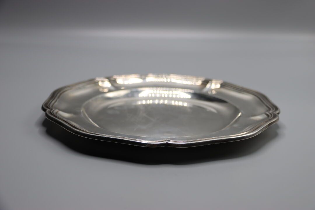 Null SILVER. Plate. Fillets. Net weight : 493 grams.