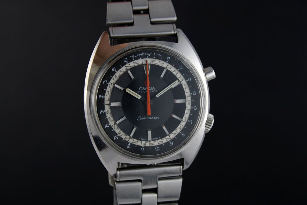 Null OMEGA Seamaster Chronostop Ref.145.007
Chronographen-Armbanduhr aus Stahl. &hellip;