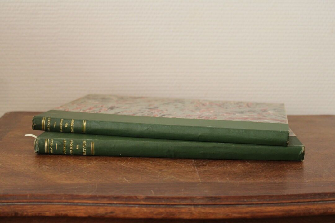 Null [LE CHAT NOIR], MAC-NAB (Maurice). Set di 2 volumi:



- Chansons du Chat N&hellip;