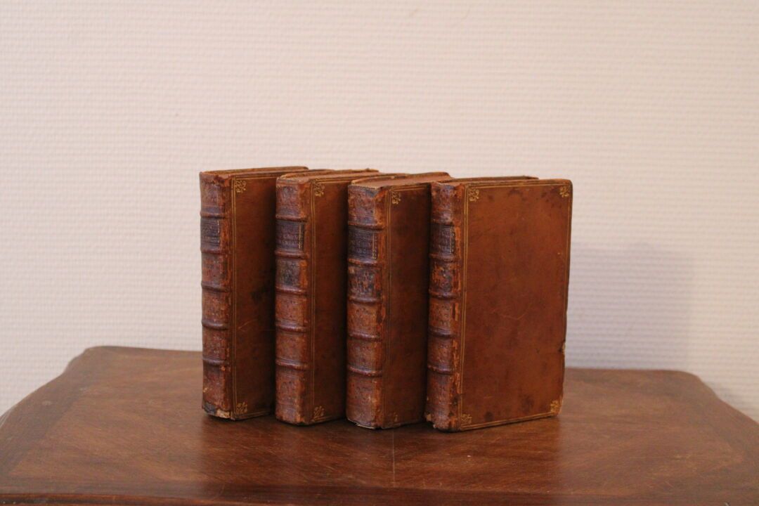 Null RICHARDSON.新英文字母或格兰迪森骑士的历史，作者是《帕梅拉和克拉丽丝》。阿姆斯特丹，s.N.，1755-56。



8部4卷，12号金黄色&hellip;
