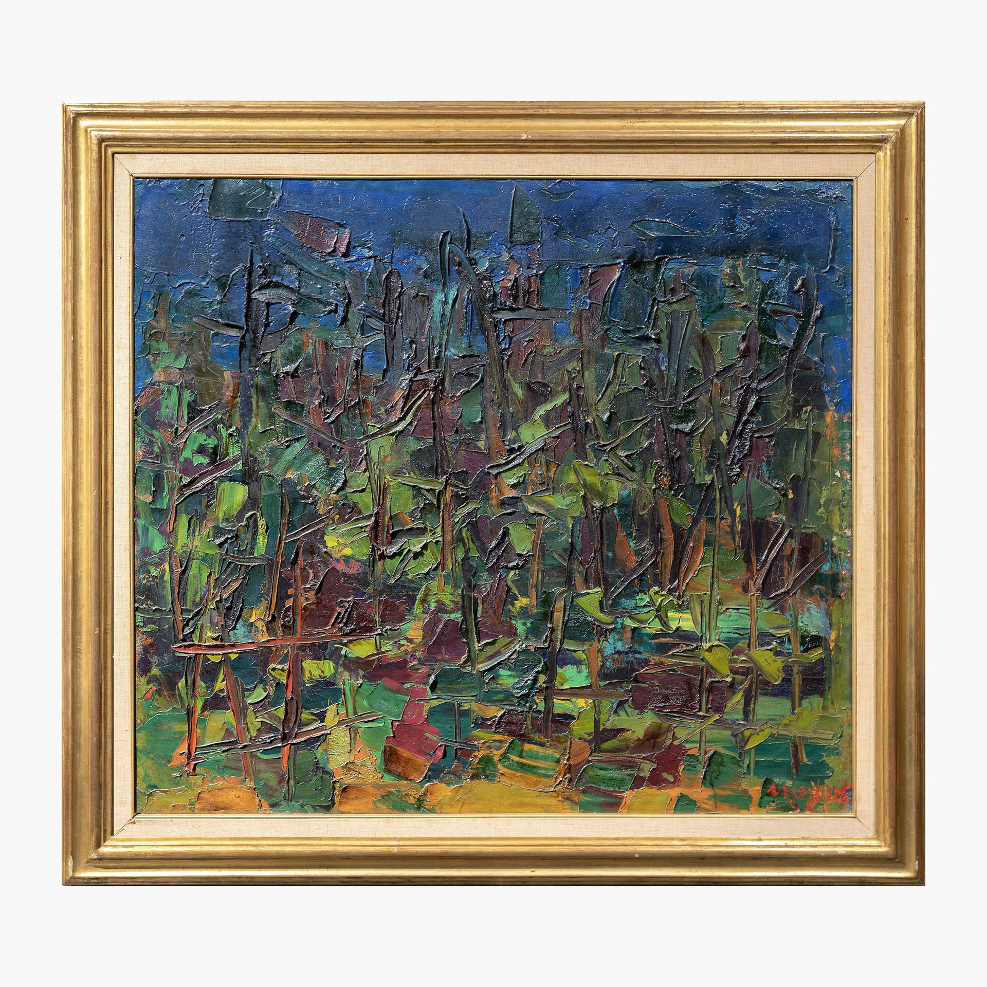 ENNIO MORLOTTI Ennio Morlotti, Vegetation



1958

Öl auf Leinwand

H80 x L90 cm&hellip;