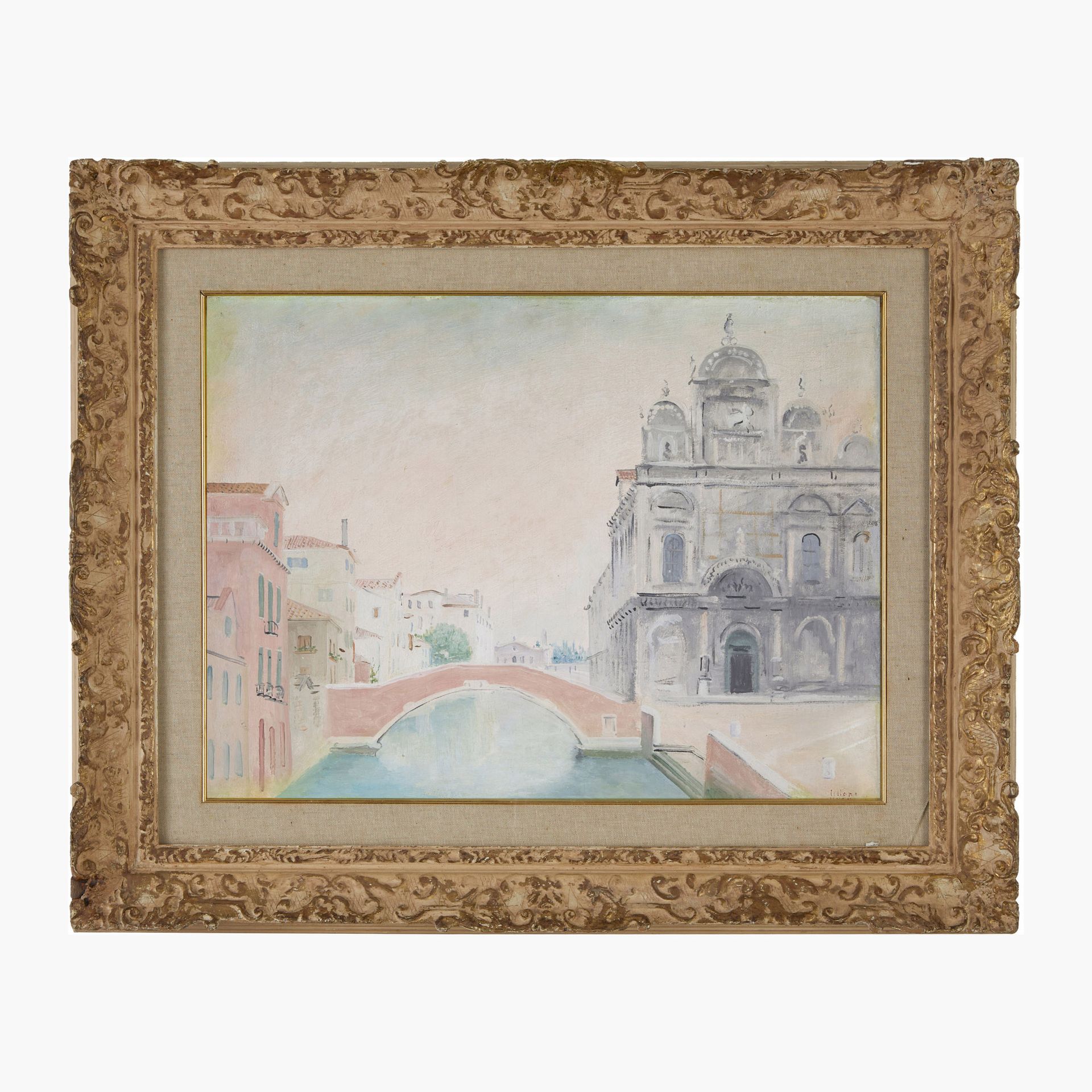 Umberto Lilloni 翁贝托-利洛尼，威尼斯



1948

硬板上的布面油画

高46 x 宽61厘米（高18.11 x 长24.02英寸）。

&hellip;