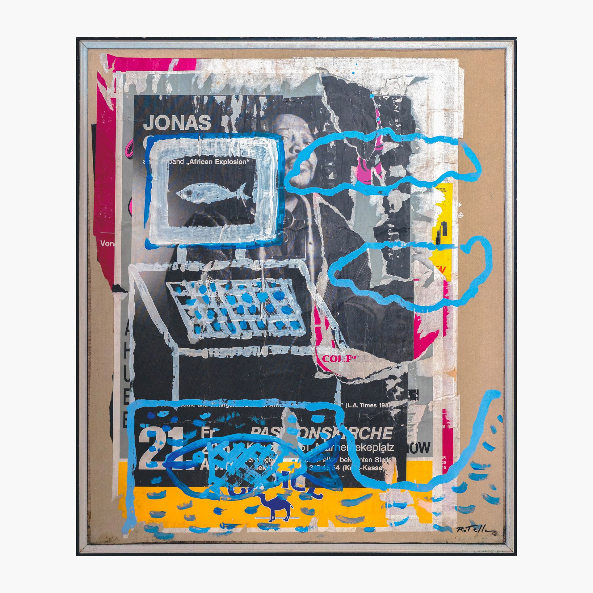 Mimmo Rotella Mimmo Rotella, Jonas



1989

画布套色画

高74 x 宽63厘米（高29.13 x 长24.80英寸&hellip;