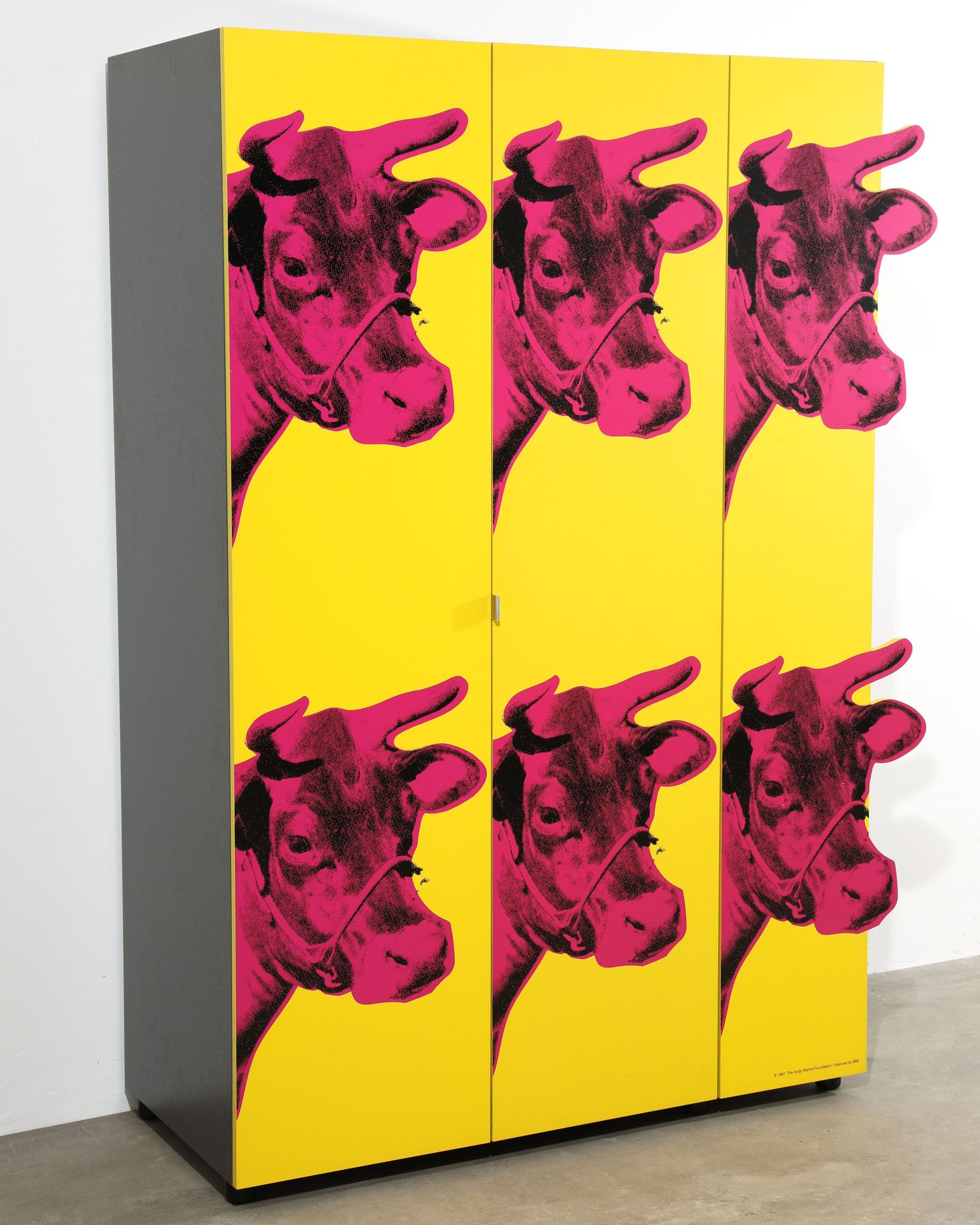 Andy Warhol, hb Collection, limited Cabinet with the Cow Wallpaper motif Andy Wa&hellip;