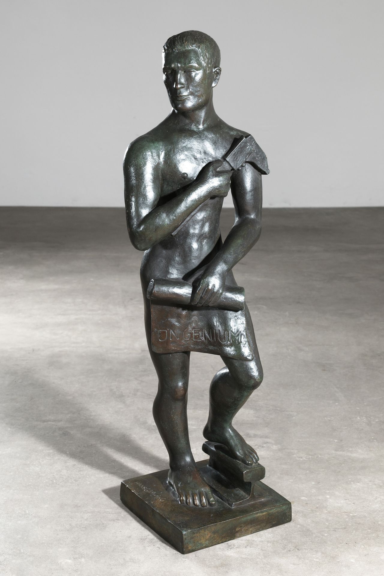Hans Gerwing, Ingenium, Bronze Sculpture Hans Gerwing, Ingenium, sculpture en br&hellip;