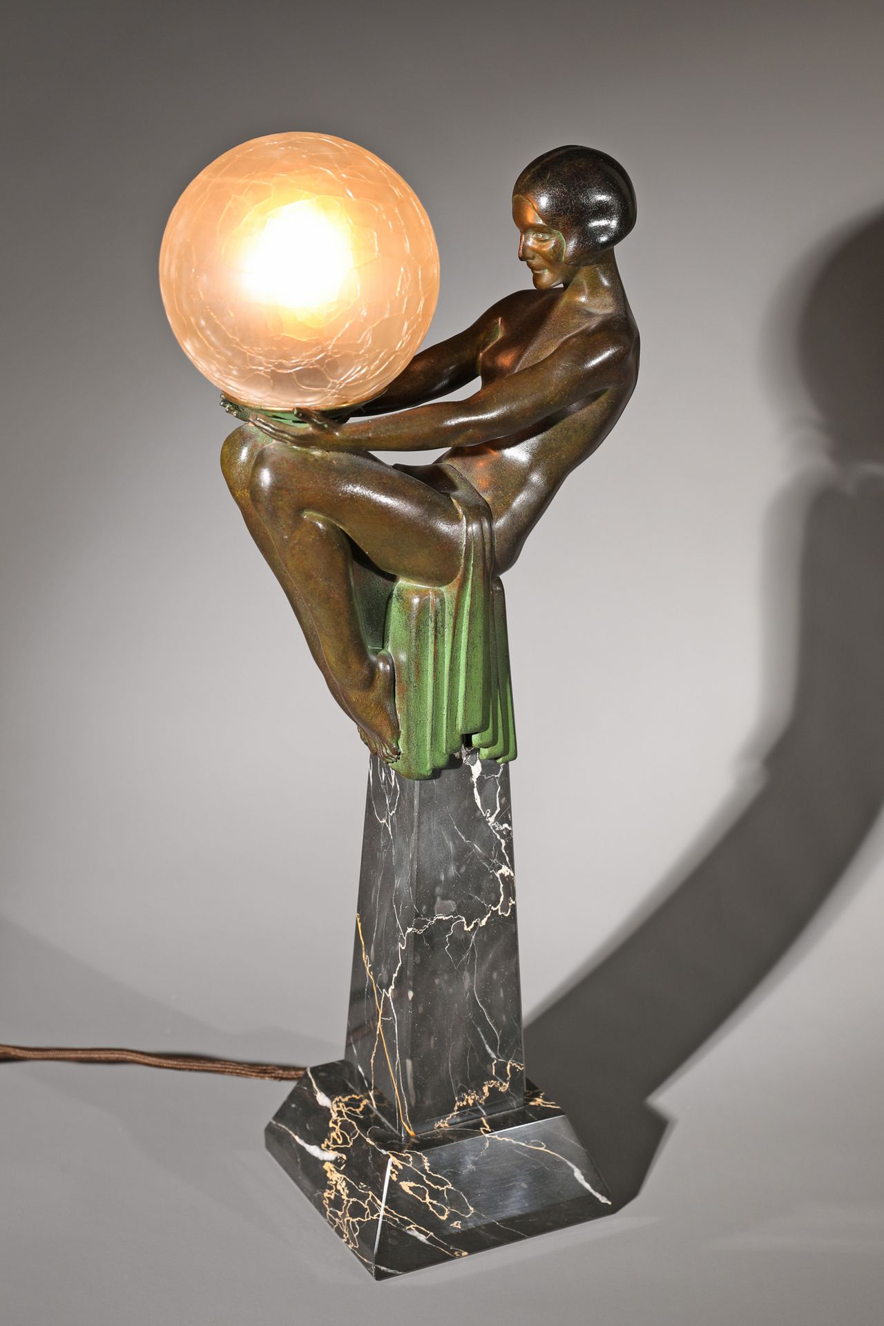 Max Le Verrier, Table Lamp, model Enigma Max Le Verrier, lampe de table modèle E&hellip;