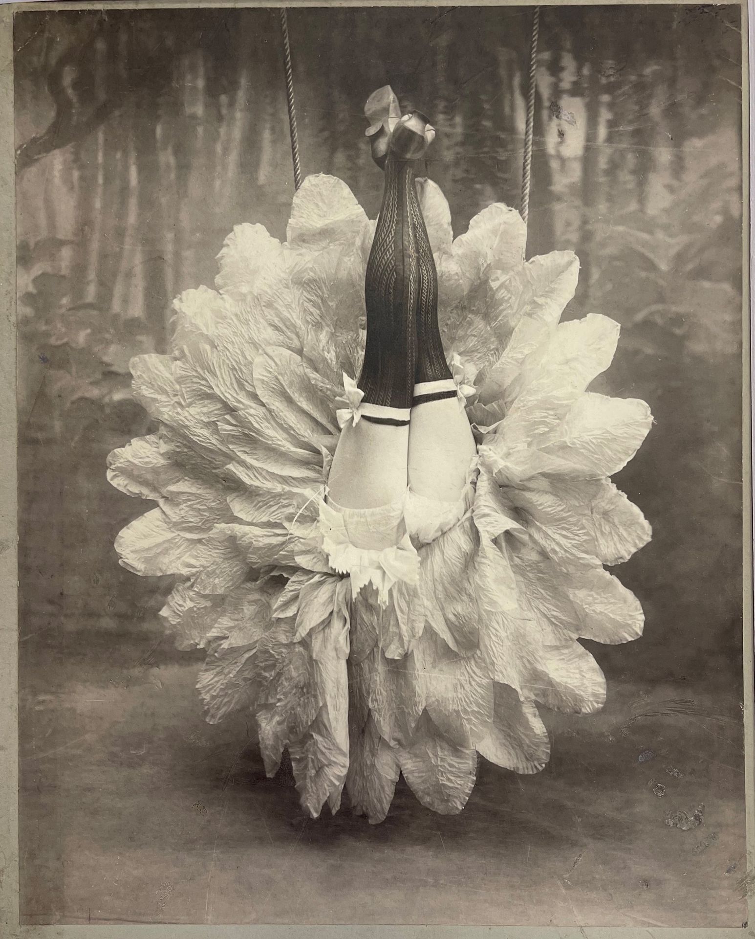 Charles Ogereau (1868-1908) 
La Danseuse (Cancan), Paris, c. 1900 Vintage carbon&hellip;