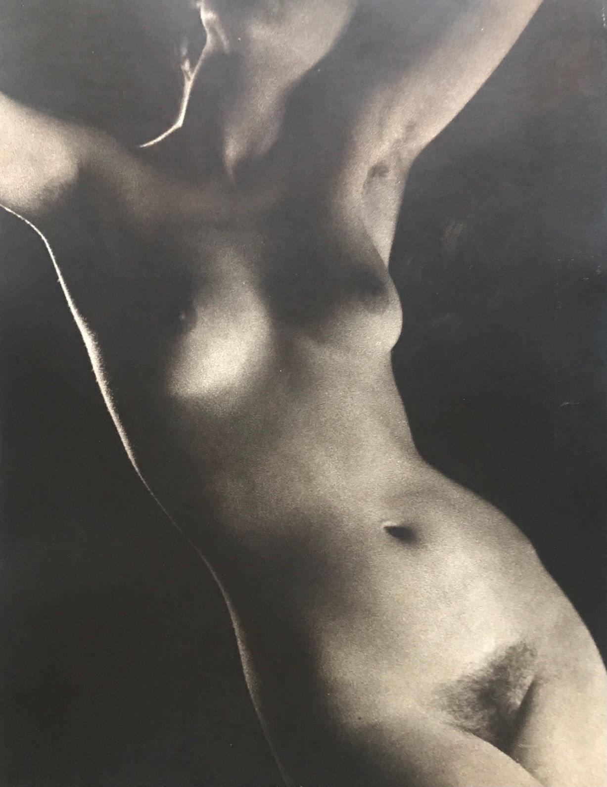 Null Circle of Formes Nues Nude study, Paris, c. 1935 Vintage large silver print&hellip;