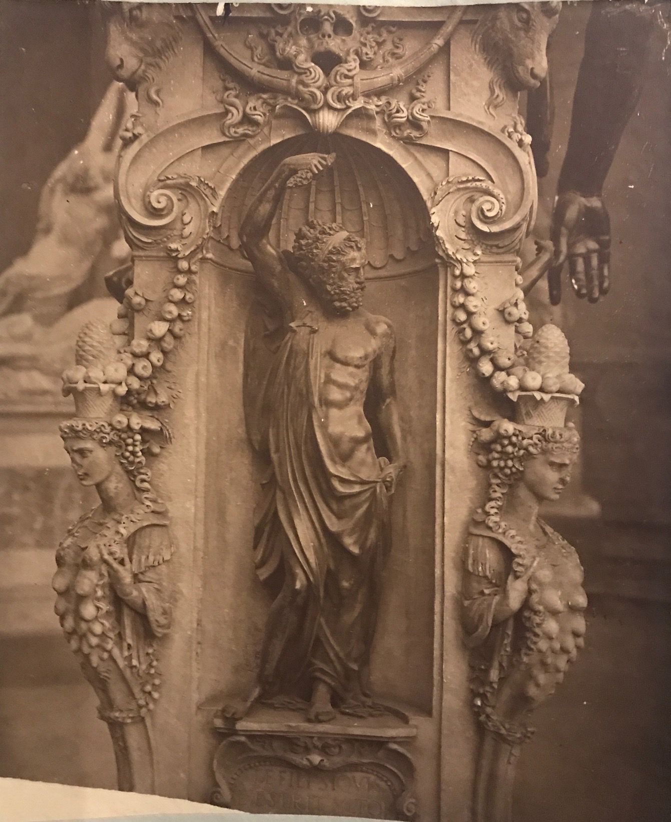 Adolphe Braun (1812-1877) Jupiter & Minerva, Loggia dei Lanzi, Florence, c. 1868&hellip;