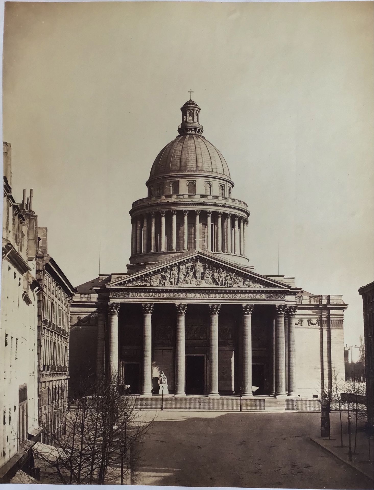 Gustave Le Gray (1820-1884) Le Panthéon, 1857 Albumen print, 478x400 mm, strong &hellip;