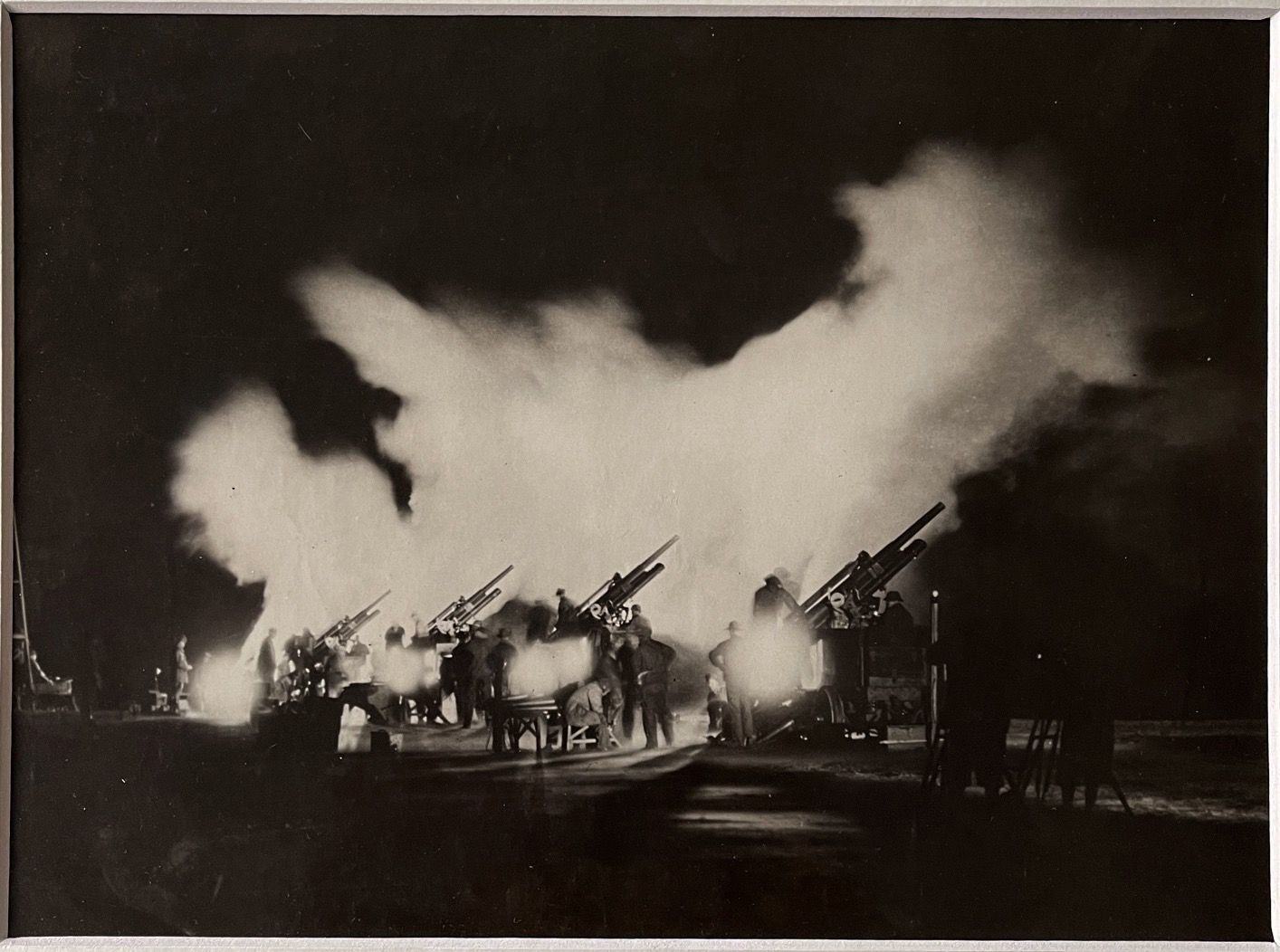 American Press Photographer 夜间练习，旧金山，1929年10月，180x240毫米，机构印章，印刷标题。