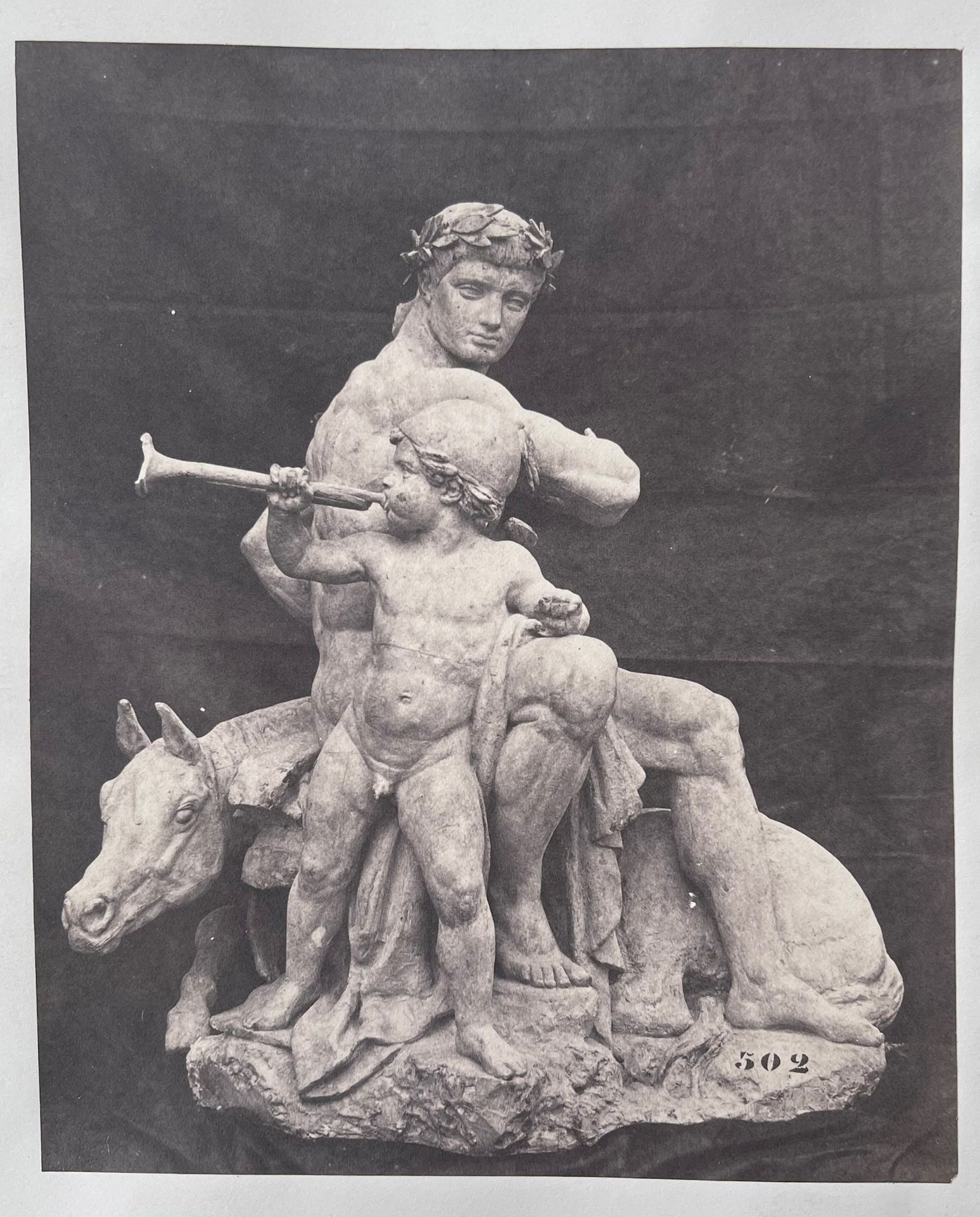 Edouard Baldus (1813-1889) after Antoine-Louis Barye La Victoire, La Paix, L'Ord&hellip;