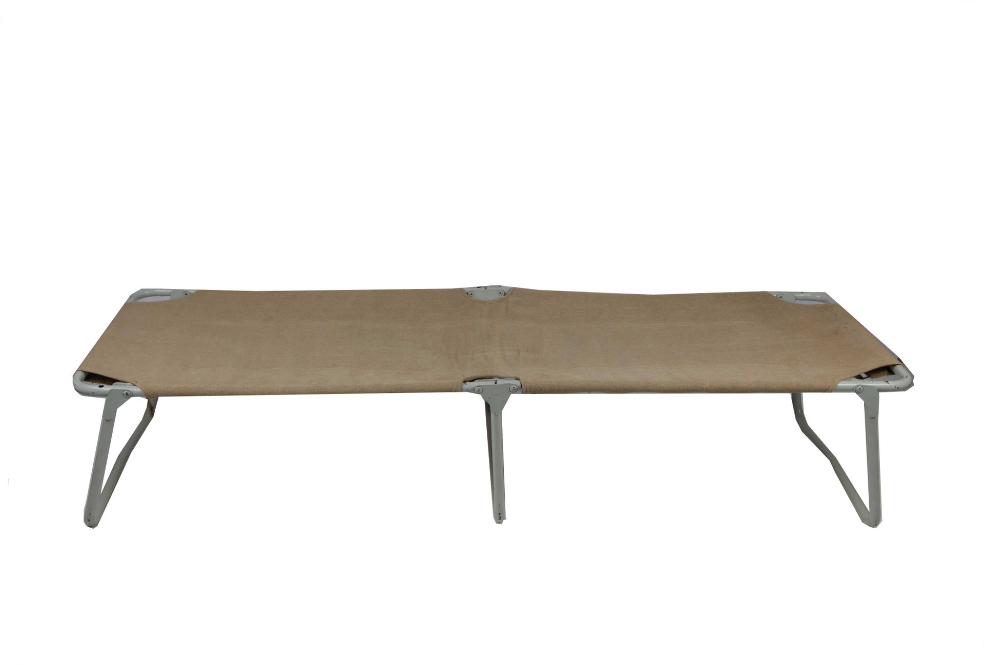Null Military field bed, fabric and tubular structure, (foldable).200X80
