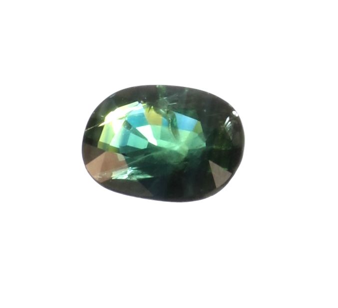 Null Zaffiro, pietra su carta, Peso: 2,92 carati, con certificato N°91888449