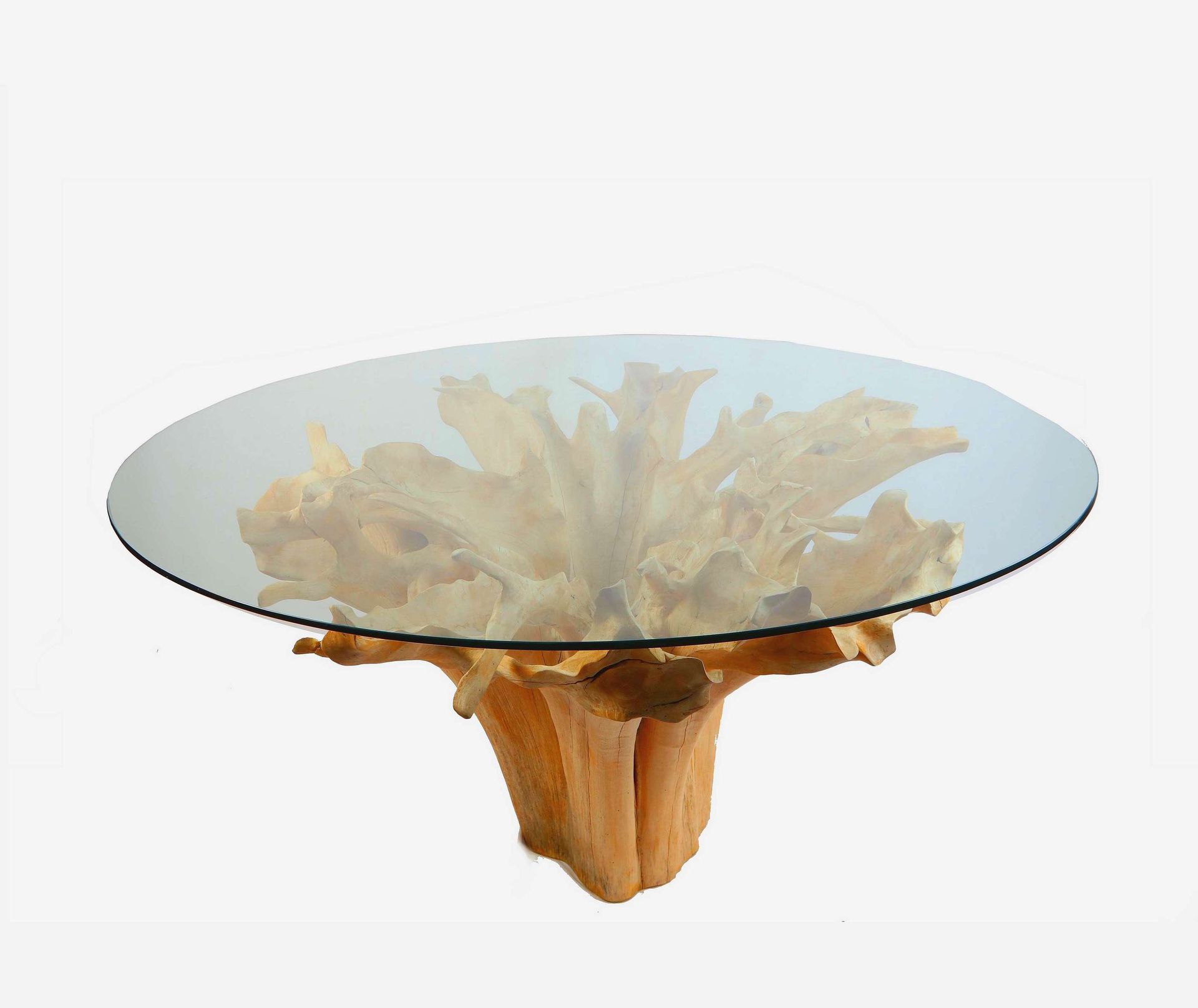 Null 
Exceptionnelle et rare table de salle à manger, formée d'un piètement scul&hellip;