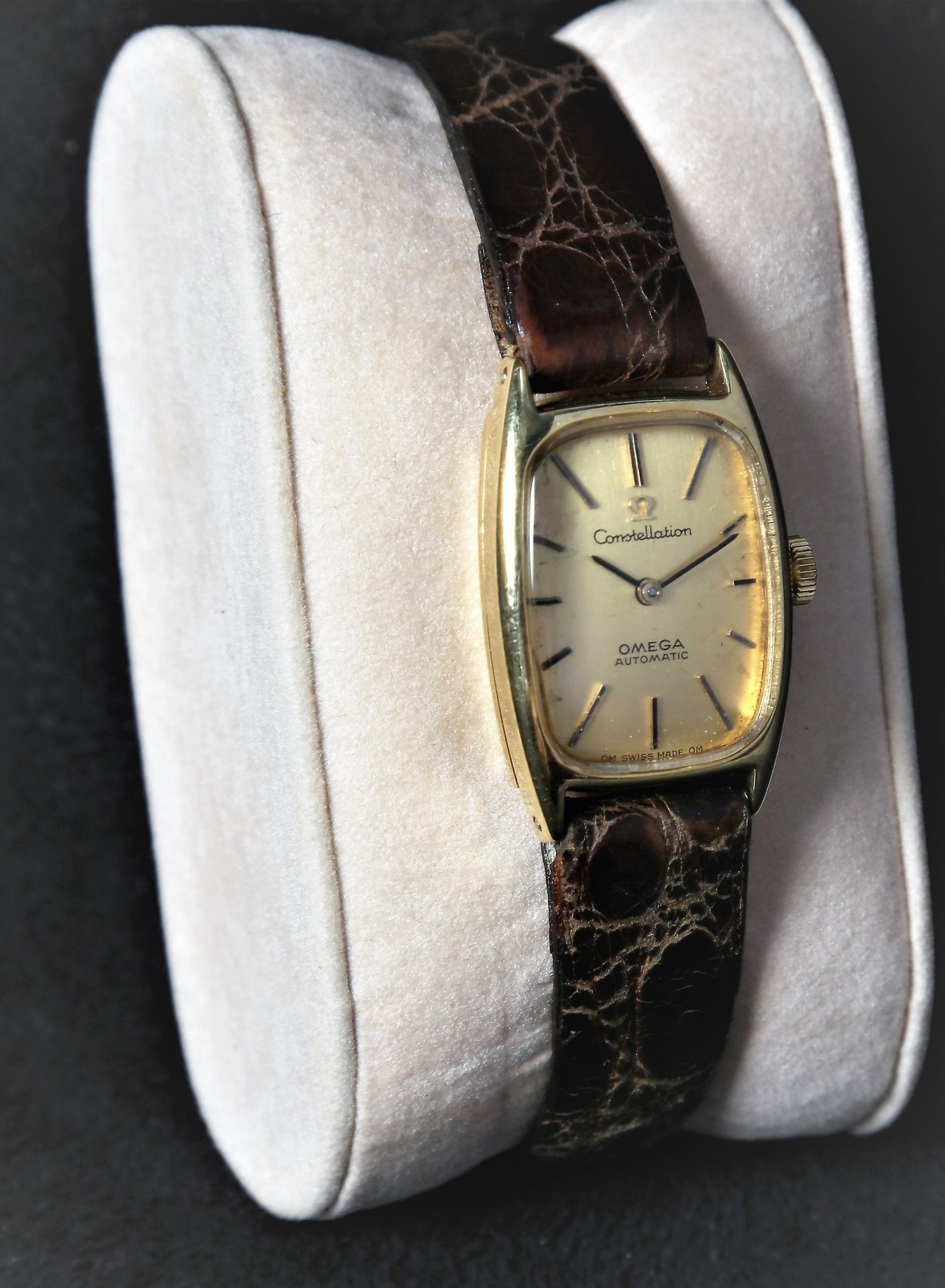 Null OMEGA, "Constellation", Uhr aus 18 Karat Gold, mechanisches Uhrwerk mit Aut&hellip;
