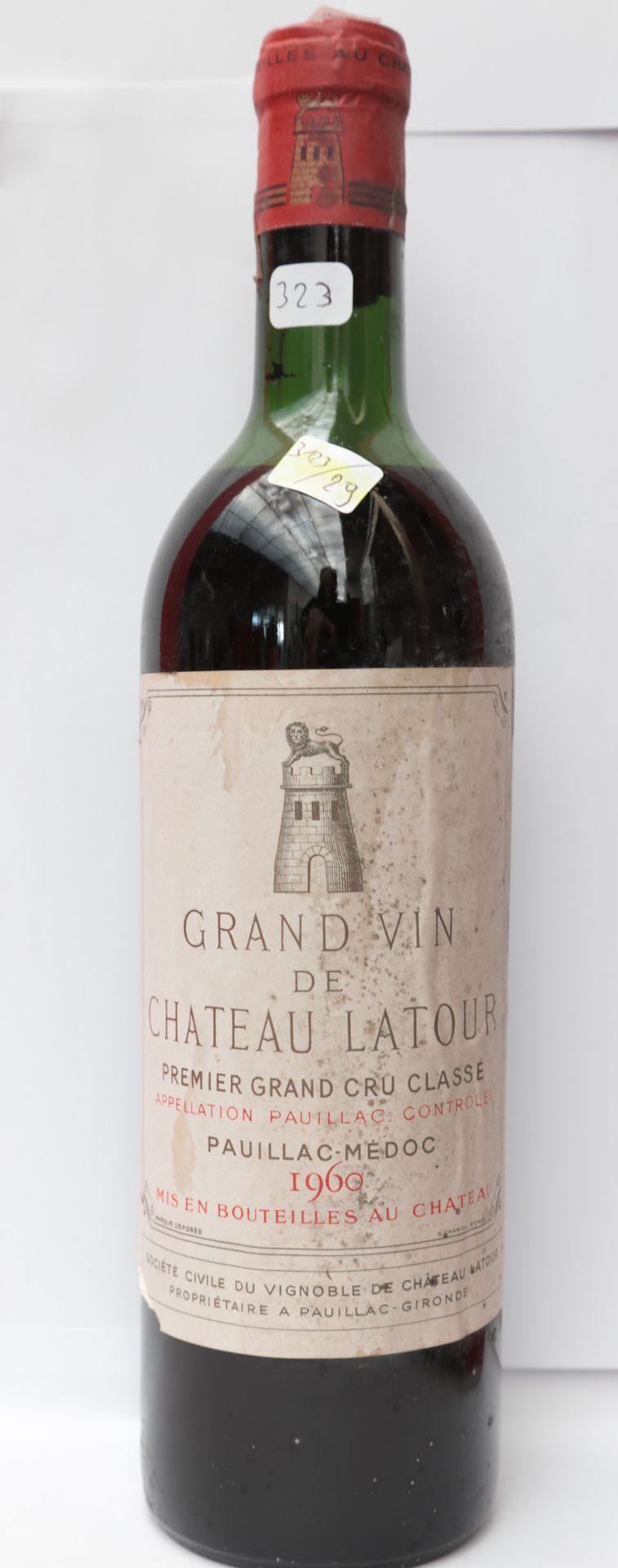 Null 1 bouteille de Grand vin de Château Latour, 1er grand cru classé, Pauillac &hellip;