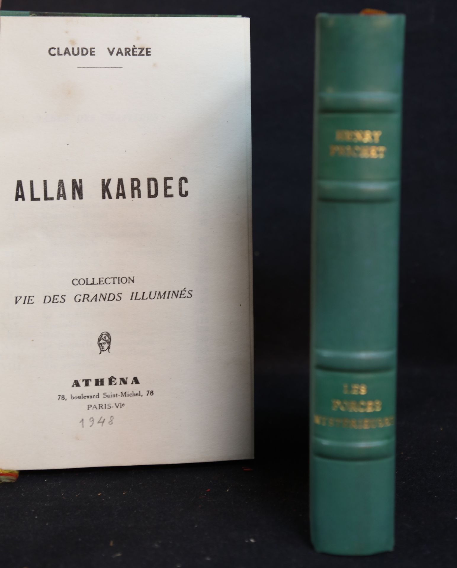 Null VAREZE C. Alan Kardec - FRICHET H. Die geheimnisvollen Kräfte ( 2 Bände)