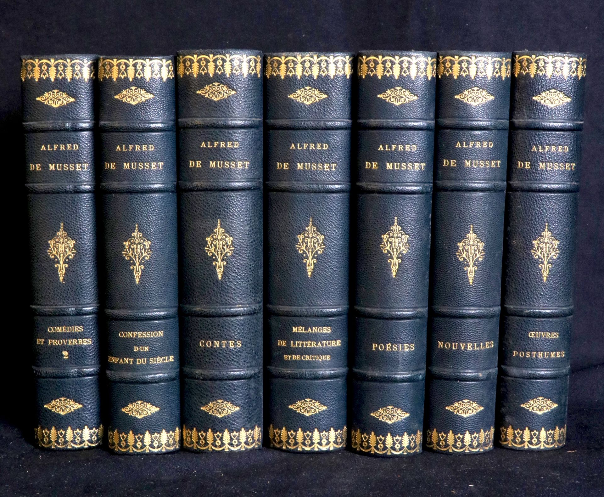 Null MUSSET de Alfred, 7 Bände,