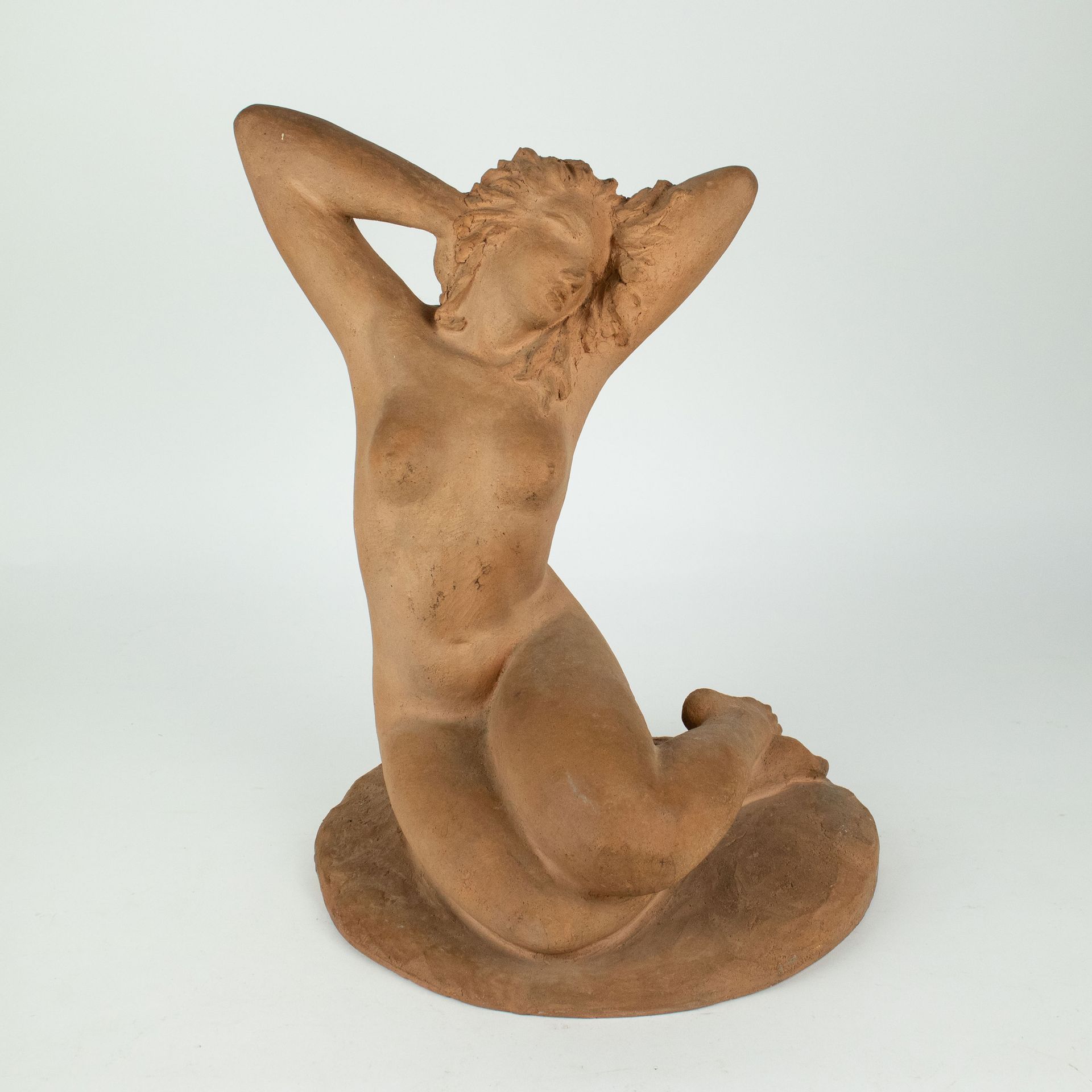 Null Nude terracotta sculpture
Nude terracotta sculpture Illegible signed.一件新的作品&hellip;