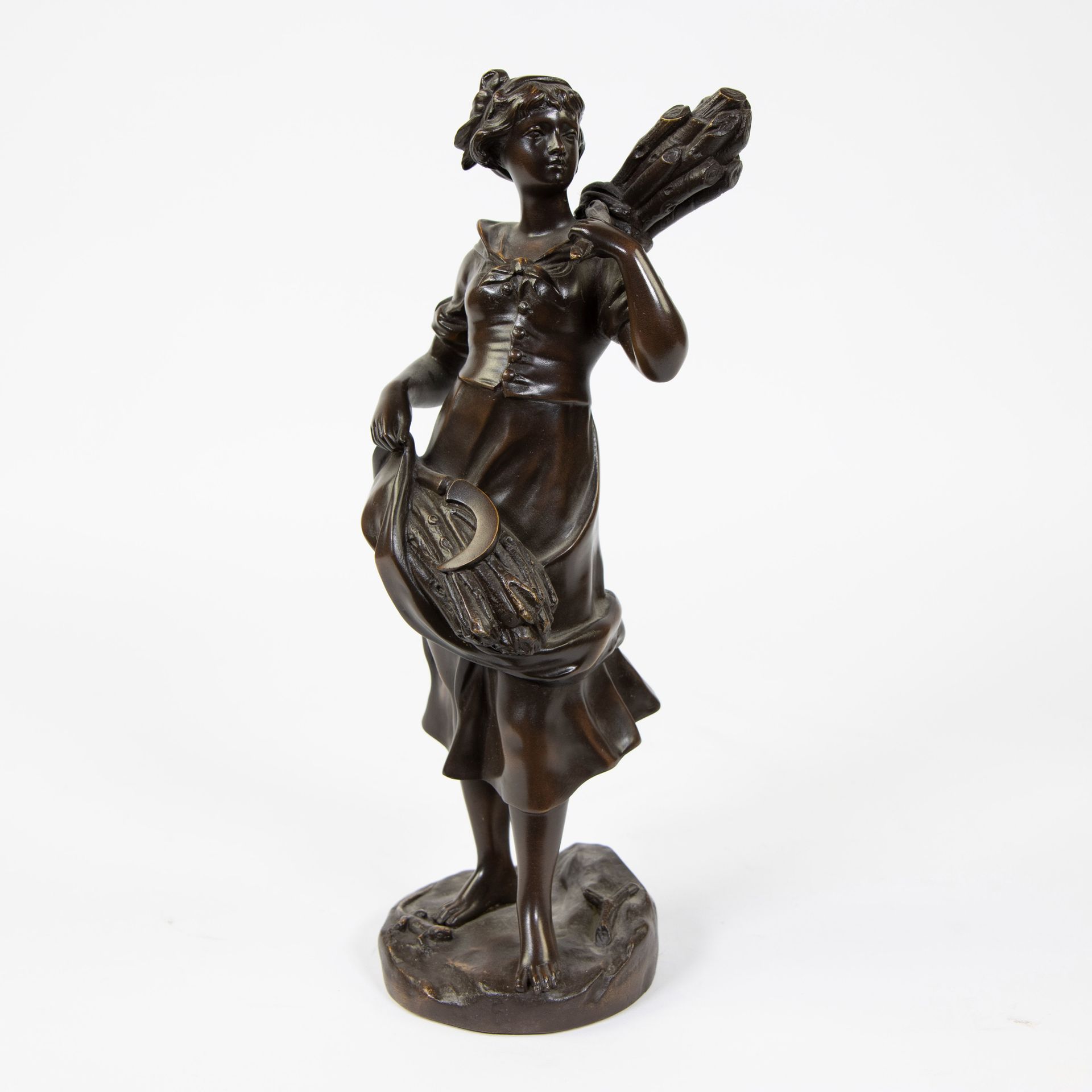 Null Henri GIRAUD (c.1805-1895)
Bronze La semeuse, signé

Brons La faucheuse, ge&hellip;