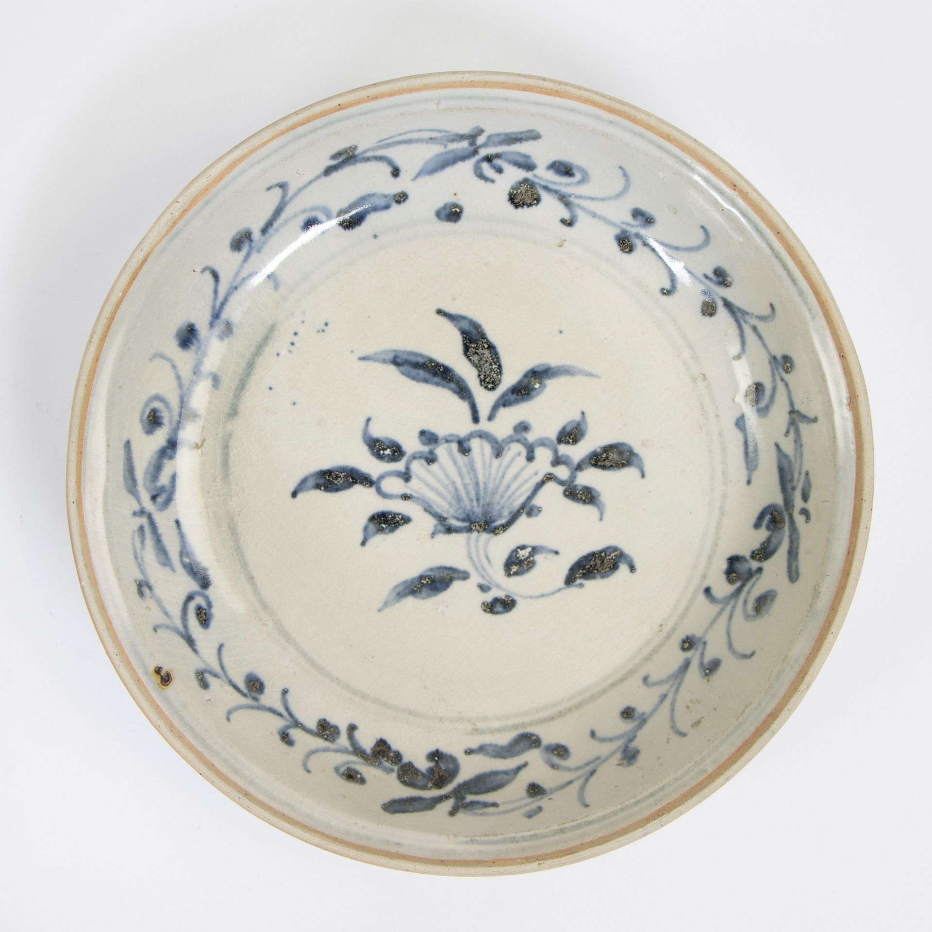 Null Ming plate in blue and white Chinese porcelain
Ming bord in blauw-wit Chine&hellip;