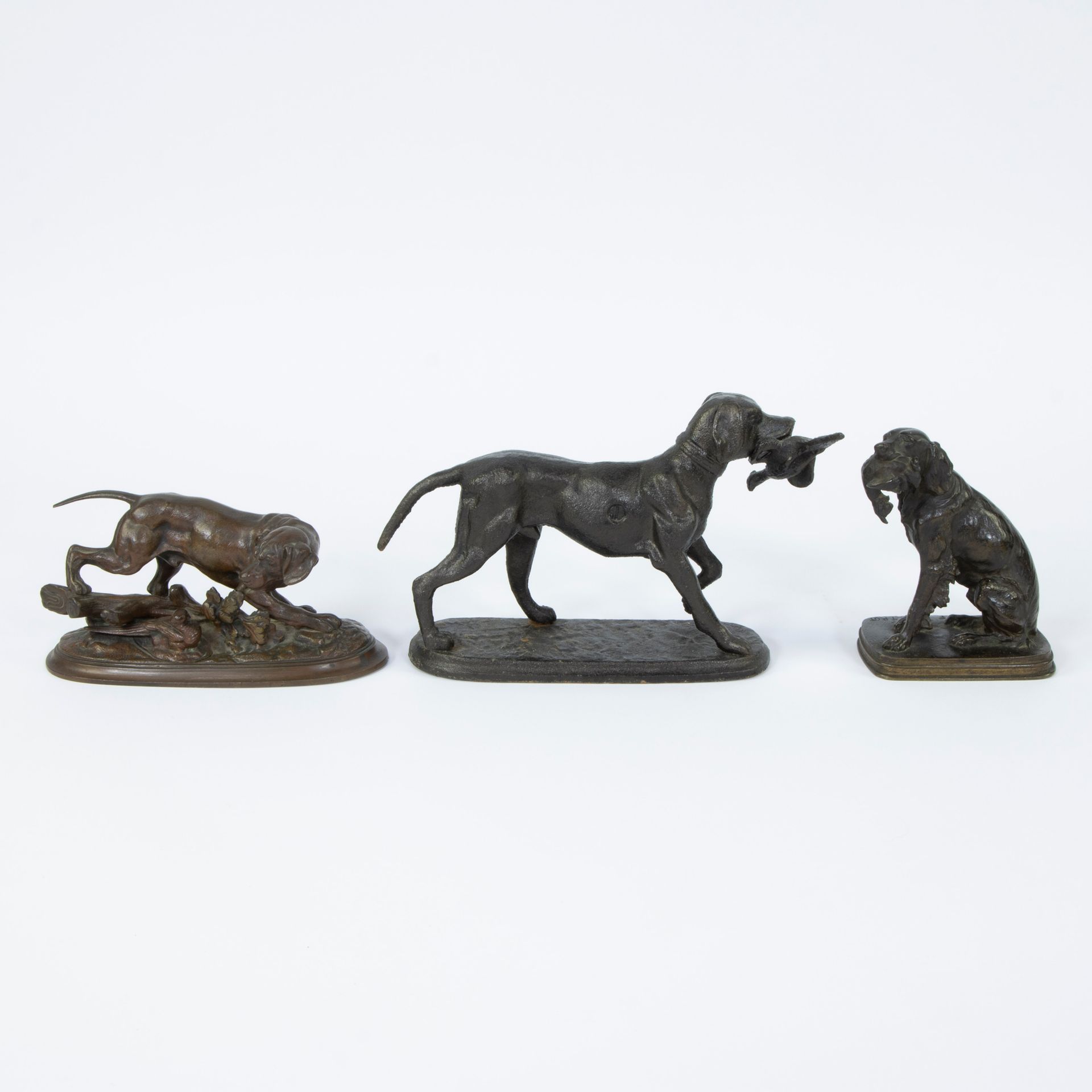 Ferdinand PAUTROT (1832-1874), Ferdinand PAUTROT (1832-1874), bronze d'un chien &hellip;