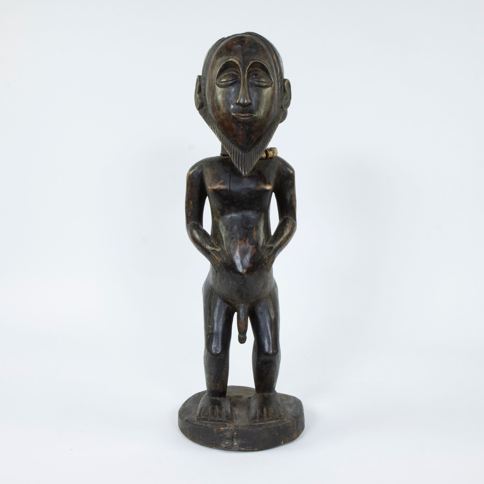 Null Figurine d'ancêtre HEMBA, Congo, circa 1950-'60
HEMBA voorouderfiguur, Cong&hellip;