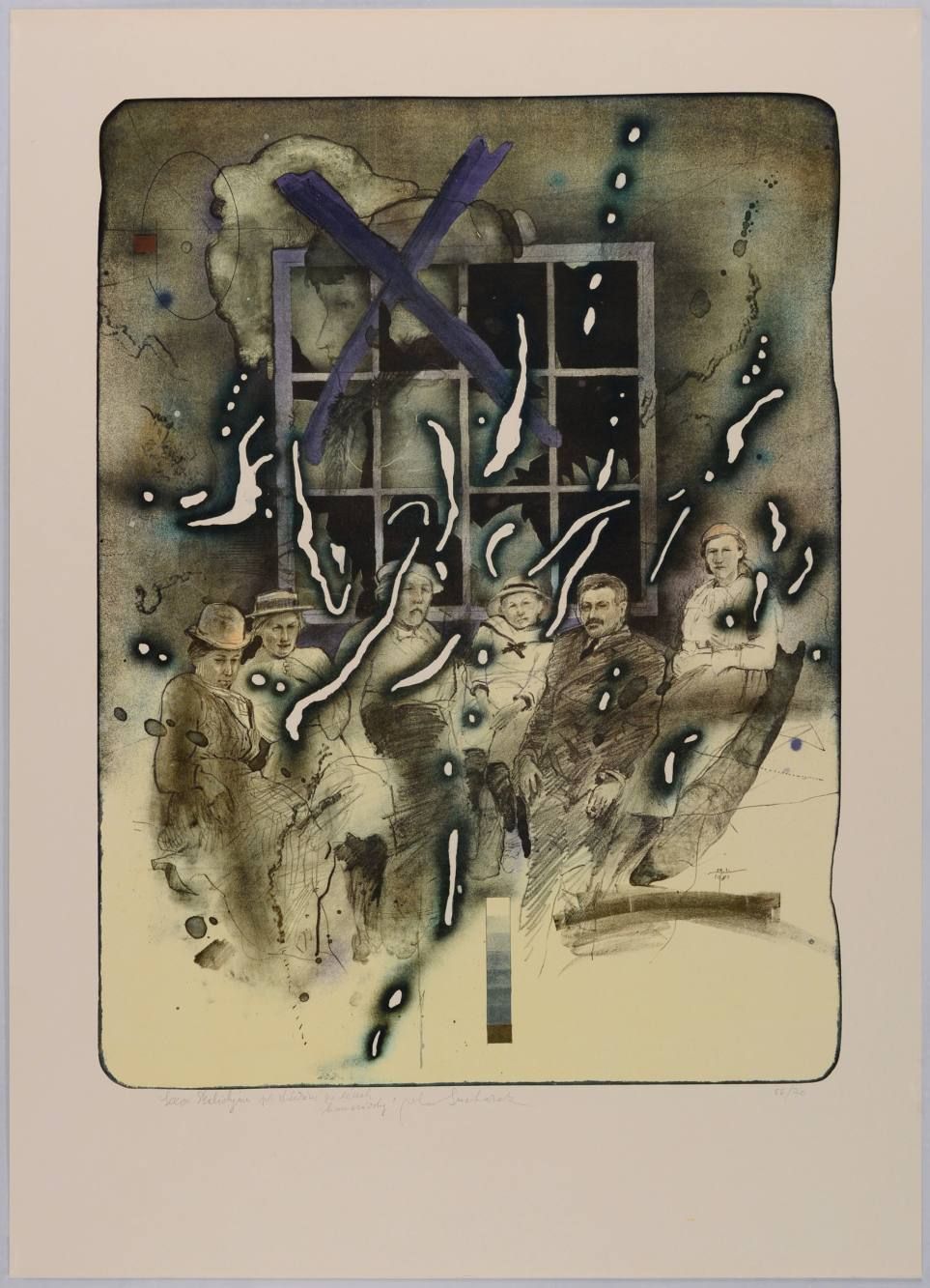 Vladimir Suchanek (1933) 无名氏

1981

纸上石版画，55.1x39.7厘米，右下角有铅笔编号和日期 "66/70，29.1.19&hellip;
