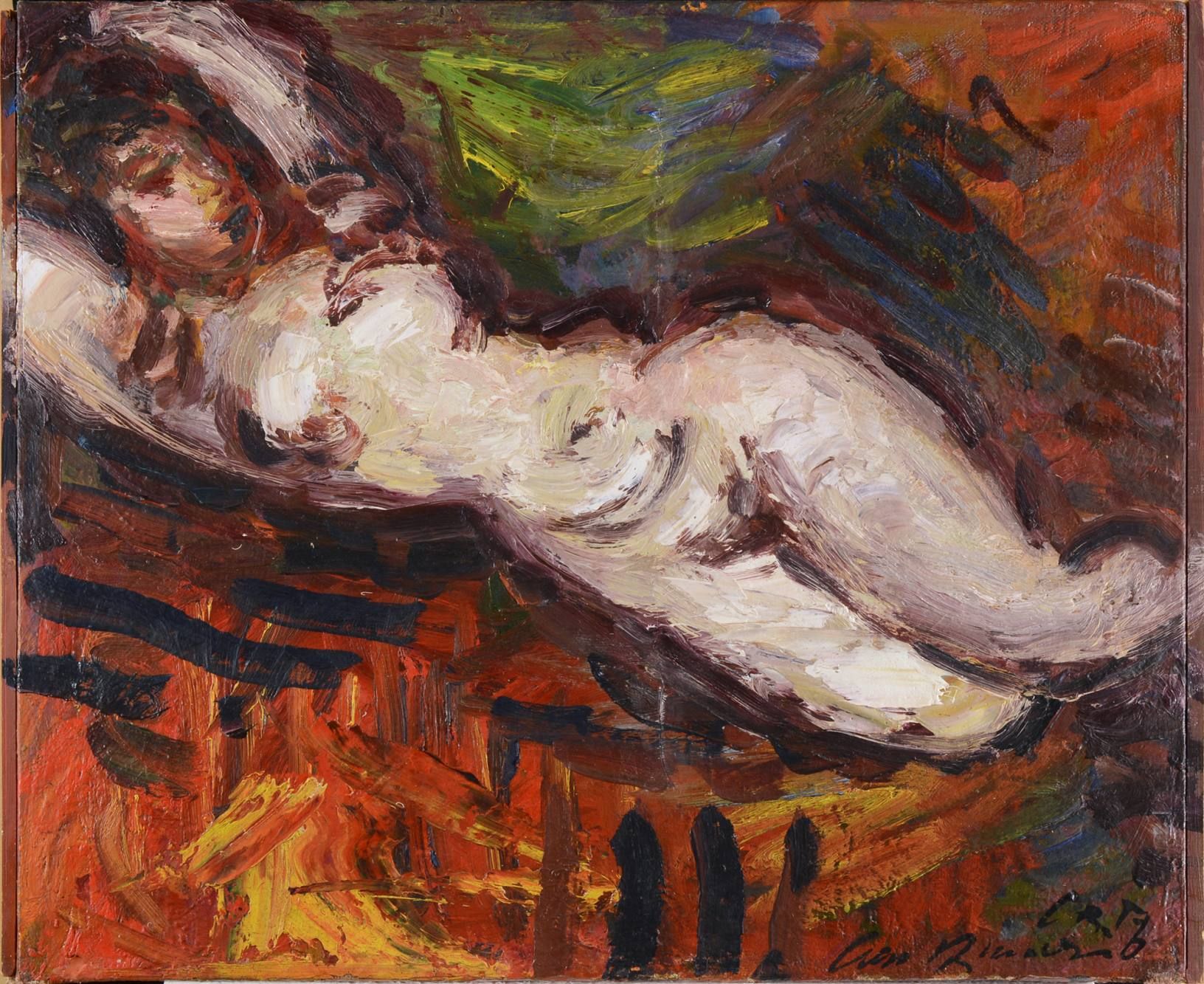 Jan Bauch (1898-1995) OLYMPIA

1956

Huile sur toile, 54x44 cm, signée et datée &hellip;
