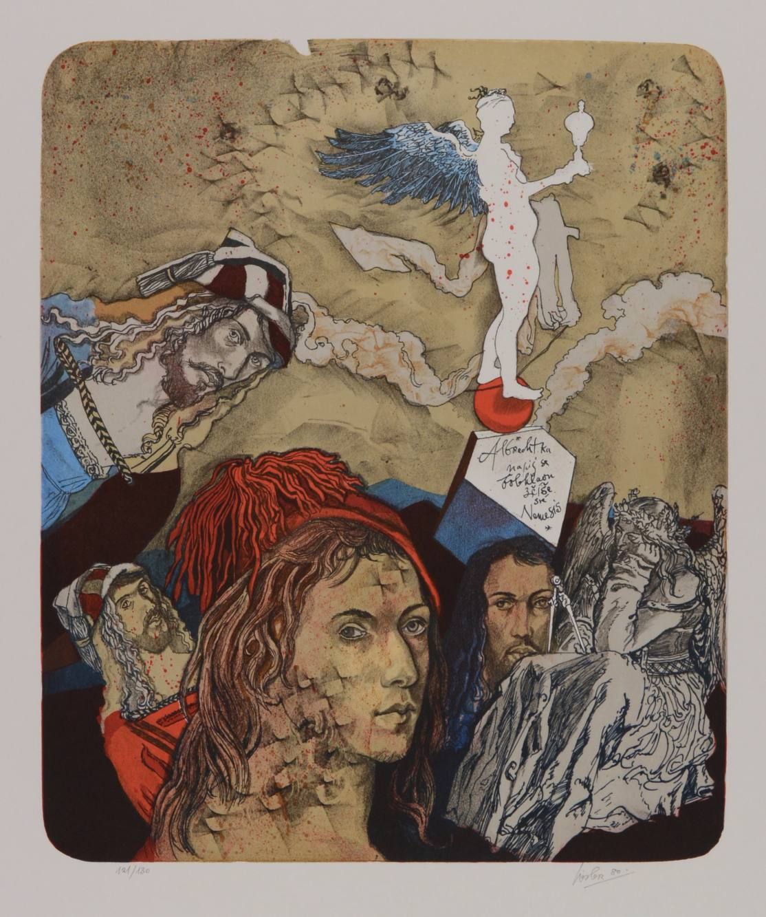 Josef Liesler (1912-2005) HOMAGE TO DÜRER

1980

Color lithograph on paper, 50,7&hellip;