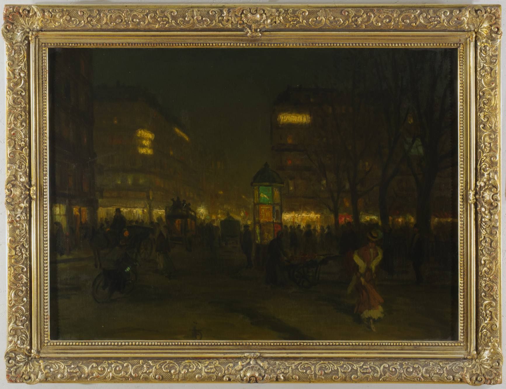 Frantisek Tavík Simon (1877-1942) PARIS LA NUIT

Huile sur toile, 65x90 cm, marq&hellip;