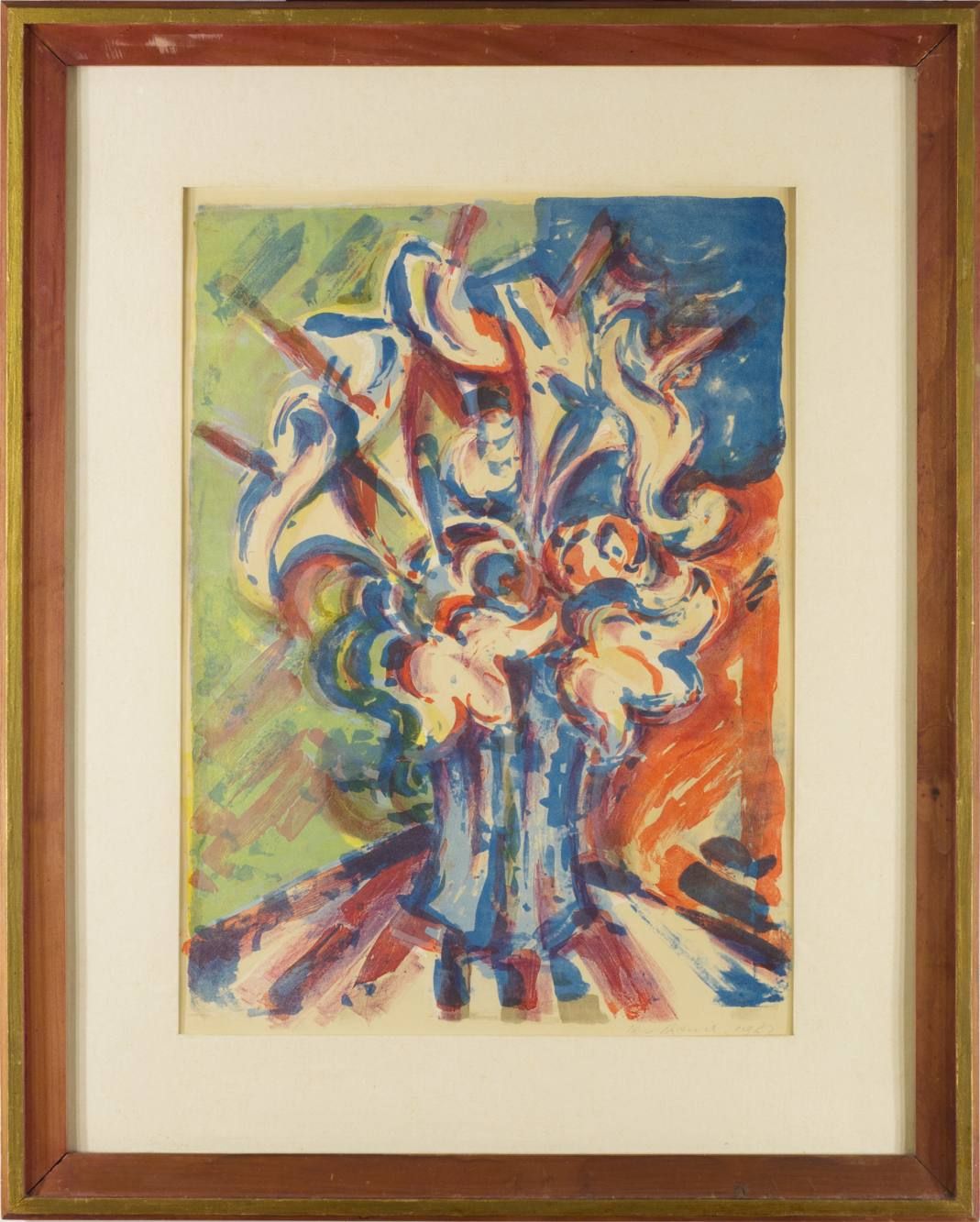 Jan Bauch (1898-1995) 宴席

1962

纸上石版画，43.8x60.5厘米（装裱孔径），69.5x87厘米（框架），用铅笔签名和日期。
&hellip;