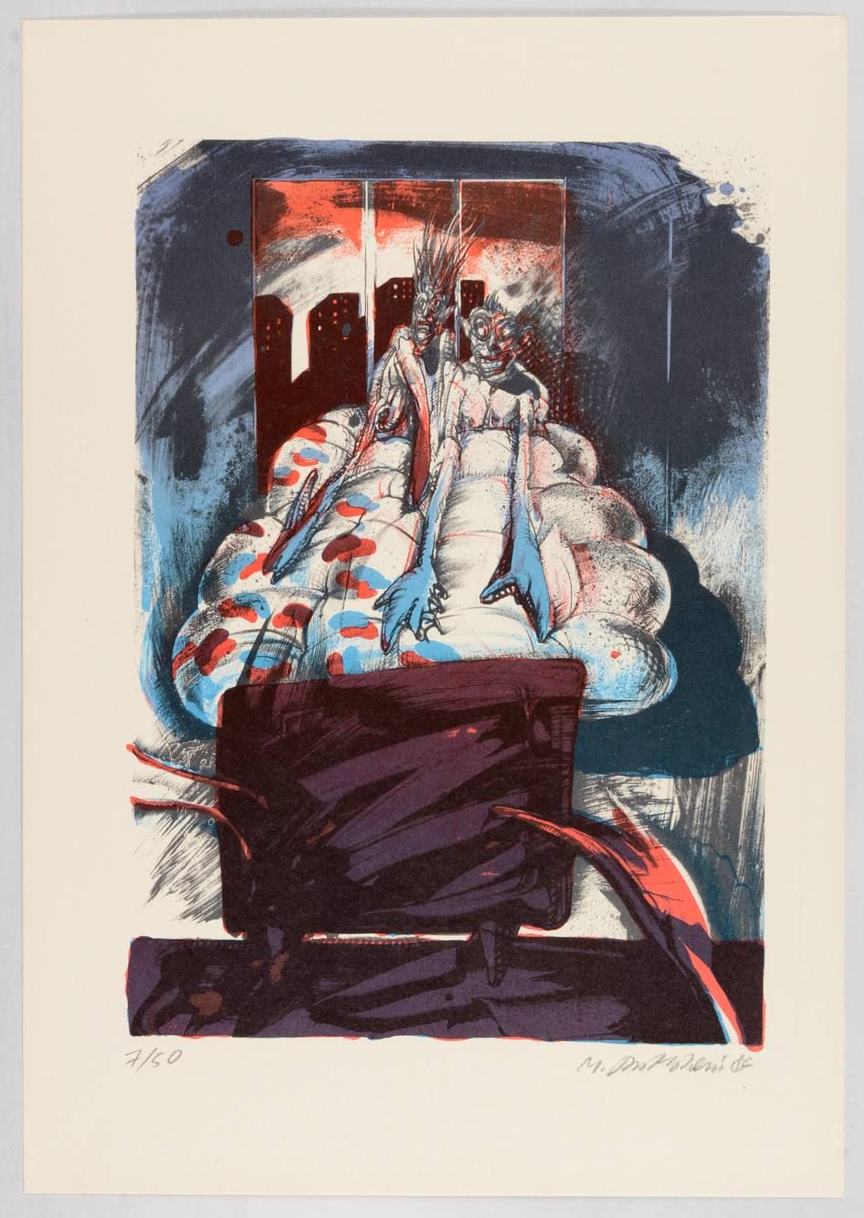 Michael Rittstein (1949) UNTITLED

1986

Lithographie en couleur sur papier, 52,&hellip;