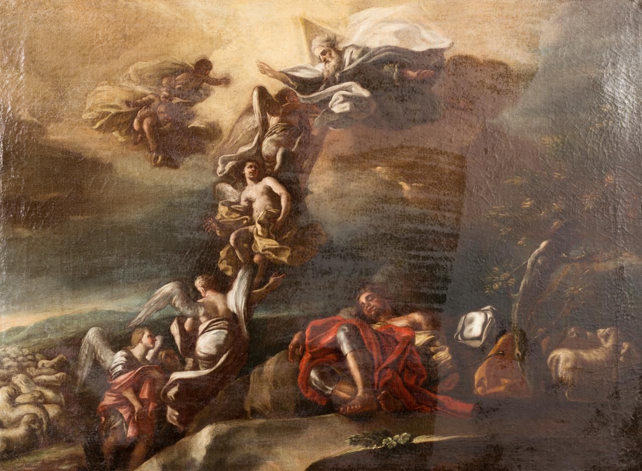 CÍRCULO DE FRANCISCO BAYEU (Zaragoza, 1734 - 1795) Le rêve de Jacob
Huile sur to&hellip;