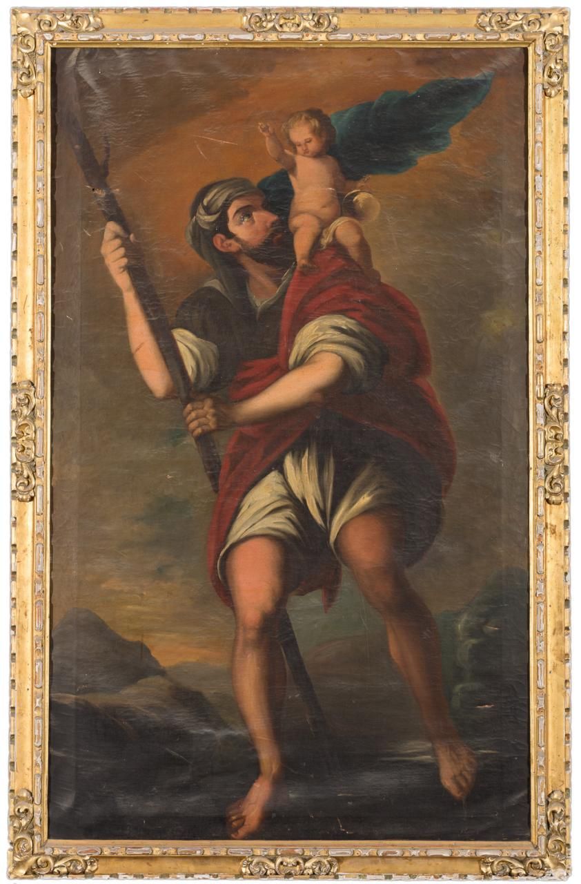 ESCUELA ESPAÑOLA, fns. S. XVIII Saint Christopher and Child
Oil on canvas
121 x &hellip;