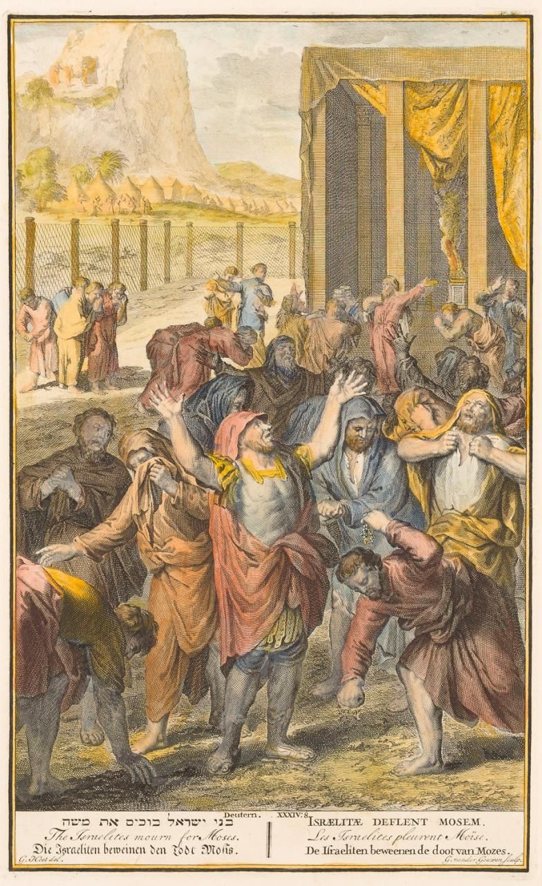 GERARD HOET (Paises Bajos, 1648-1733) Israelites mourn the death of Moses
Hand c&hellip;