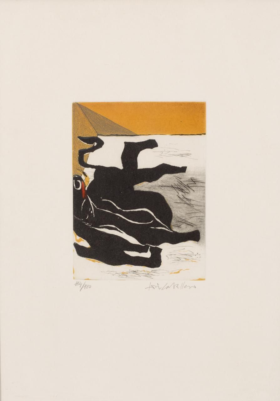 José Caballero (Huelva, 1916 - Madrid, 1991) S/T
Gravure
16 x 12 cm / 38 x 28 cm&hellip;